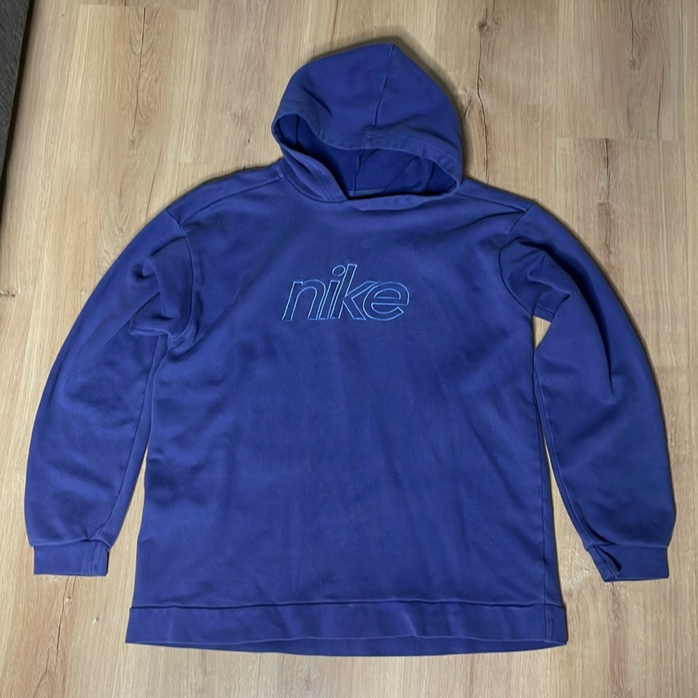 Vintage Nike Hoodie.‎ Y2K. Size XL. Blue. Great vintage condition.